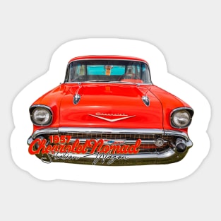 1957 Chevrolet Nomad Station Wagon Sticker